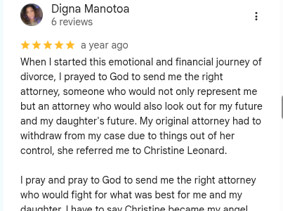 Google review by Digna Manotoa — 5 stars