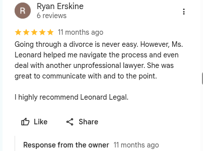 Google review by Ryan Erskine — 5 stars
